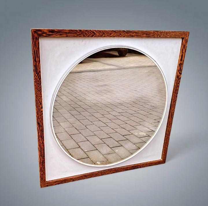 Miroir mural Vintage Alfred Hendrickx pour Belform 1960's, Maison & Meubles, Accessoires pour la Maison | Miroirs, Rond, Enlèvement