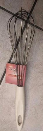 Fouet à pâtisserie en inox neuf., Zo goed als nieuw