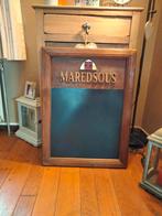 Bord, reclamebord Maredsous. Hout, krijt. 60x80cm, Ophalen, Zo goed als nieuw, Overige merken