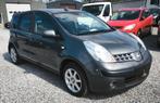 🆕EXPORT•NISSAN NOTE_1.6 i(110CH)_08/2006💢EUR.4_A/C💢, Monovolume, Zwart, 4 cilinders, Leder en Stof