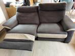 Canapé 2 places avec relax, 150 tot 200 cm, Rechte bank, Gebruikt, Stof