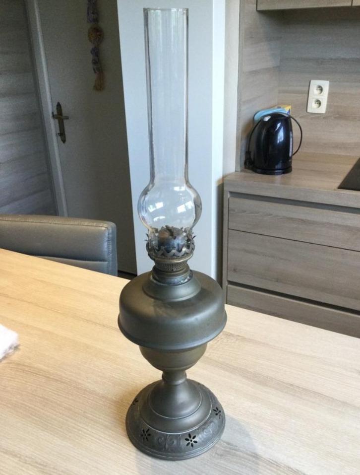 Olielamp L & B in zeer mooi staat, Antiek en Kunst, Curiosa en Brocante, Ophalen