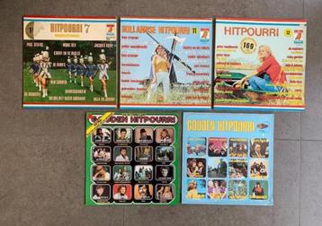 5 LP’s Hitpourri beschikbaar voor biedingen
