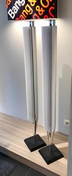Bang & Olufsen Beolab 18 Alu Silver met witte covers - B&O, Info@bang-olufsen.dk, Zo goed als nieuw, 120 watt of meer, Bang & Olufsen Alle 1 / DK-7600 Struer / Denmark