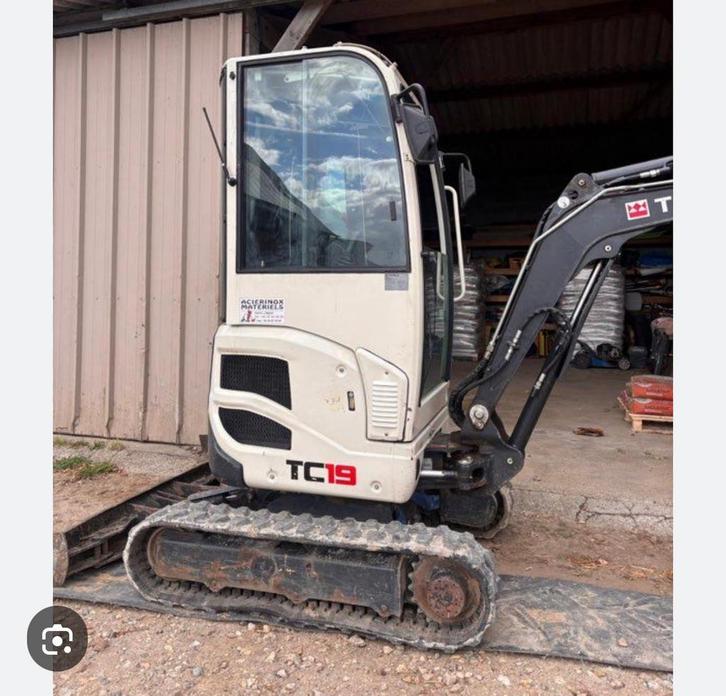 Mini pelle 1T8, Tuin en Terras, Hand-tuingereedschap, Schop, Ophalen