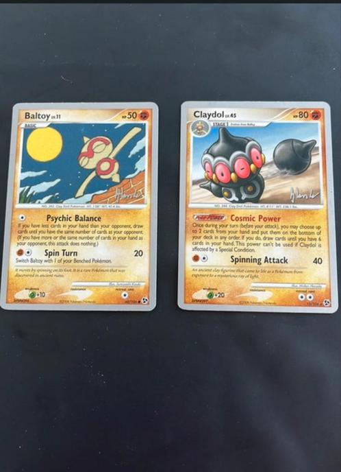 2 Pokemonkaarten World championship 2008., Hobby en Vrije tijd, Verzamelkaartspellen | Pokémon, Zo goed als nieuw, Losse kaart