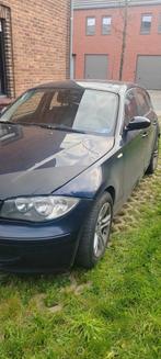 BMW 1 serie, Auto's, BMW, 1 Reeks, Zwart, Blauw, Leder