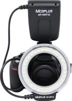 McoPlus MRF-32 Ringflash LED, Audio, Tv en Foto, Foto | Flitsers, Ophalen of Verzenden, Zo goed als nieuw, Overige merken