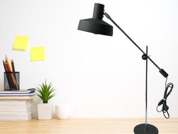 Vintage bureaulamp JJM Hoogervorst, Midcentury Modern, 75 cm ou plus, Enlèvement ou Envoi, Utilisé