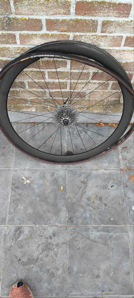 Carbon fietswiel Reynolds, Fietsen en Brommers, Fietsonderdelen, Zo goed als nieuw, Wiel, Ophalen of Verzenden