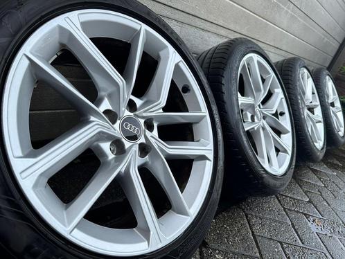 Originele 18 inch Audi A5 S5 8F 8T A4 S4 B8 B9 s-line velgen, Auto-onderdelen, Banden en Velgen, Banden en Velgen, Zomerbanden