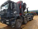Vrachtwagen 8x8 met kraan effer585, Auto's, Particulier, Te koop