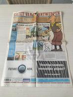 Kuifje krant 2004, Verzamelen, Tijdschriften, Kranten en Knipsels, Ophalen of Verzenden, Krant