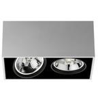 FLOS Compass Box H135 - 2-lamp plafondlamp ( 2 stuks ), Ophalen of Verzenden, Nieuw, Metaal, Modern