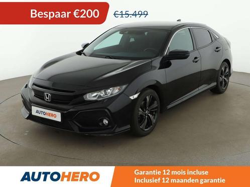 Honda Civic 1.0 VTEC Elegance (bj 2018), Auto's, Honda, Te koop, Civic, ABS, Achteruitrijcamera, Adaptive Cruise Control, Airbags