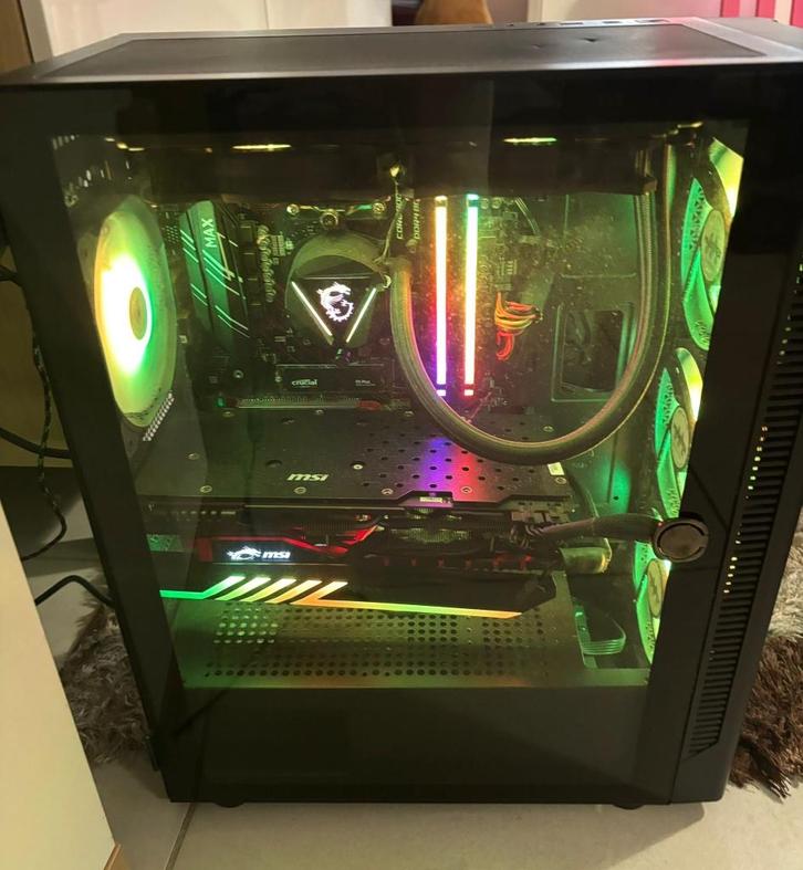 PC Gaming complet Ryzen 7 + écran incurvé, Informatique & Logiciels, Ordinateurs de bureau, Comme neuf, 3 à 4 Ghz, HDD, SSD, 32 GB