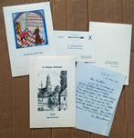 Publicité pharmaceutique en cinq articles - vers 1949, Enlèvement ou Envoi, Diverse auteurs, Comme neuf, Dépliant