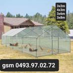 kippenrennen nieuw incl draad en dakje, Dieren en Toebehoren, Pluimvee | Toebehoren, Ophalen, Nieuw