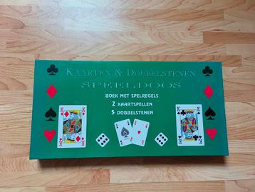 Kaartspel/boek speluitleg plus kaarten/dobbelstenen nieuw  beschikbaar voor biedingen