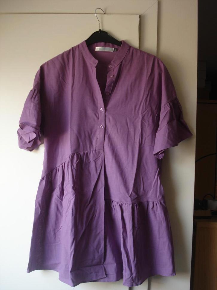 Nieuw paars Shein kleedje, dames/meisjes. mt M, Kleding | Dames, Jurken, Nieuw, Maat 38/40 (M), Paars, Ophalen of Verzenden