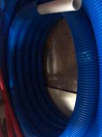 Buis mantrl 26x3(alu 0,4) blauw Alupex 40 meter, Ophalen, Nieuw