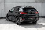 BMW X2 | M-sportpakket | panodak | sfeerverlichting | leer, USB, X2, Zwart, 4 cilinders