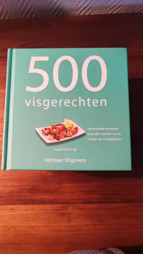 500 visgerechten, Boeken, Kookboeken, Gelezen, Ophalen of Verzenden