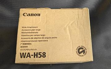 Canon WA-H58 wide angle adapter beschikbaar voor biedingen