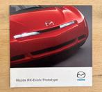 Mazda RX-Evolv Prototype BE-NL 2000 vouwfolder, Livres, Autos | Brochures & Magazines, Mazda, Utilisé, Enlèvement ou Envoi