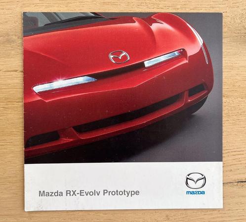 Mazda RX-Evolv Prototype BE-NL 2000 vouwfolder, Livres, Autos | Brochures & Magazines, Utilisé, Mazda, Enlèvement ou Envoi