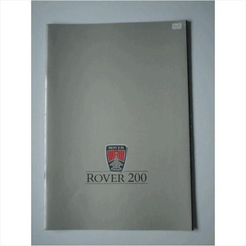 Rover 200 Brochure 1987 #1 Nederlands, Livres, Autos | Brochures & Magazines, Utilisé, Enlèvement ou Envoi