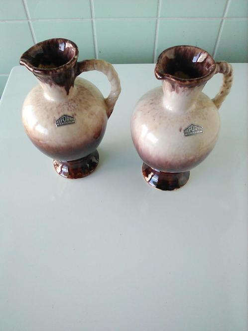 2x Alforan Vazen Keramik H=21cm AFHALING LEES BESCHRIJVING, Antiek en Kunst, Antiek | Vazen, Ophalen