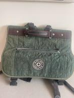 Kipling boekentas legergroen, Handtassen en Accessoires, Ophalen of Verzenden, Zo goed als nieuw, Kipling