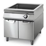 Bain-marie électrique sur coffre avec portes, 1 bac GN 2/1, Ophalen of Verzenden, Nieuw in verpakking, Overige typen