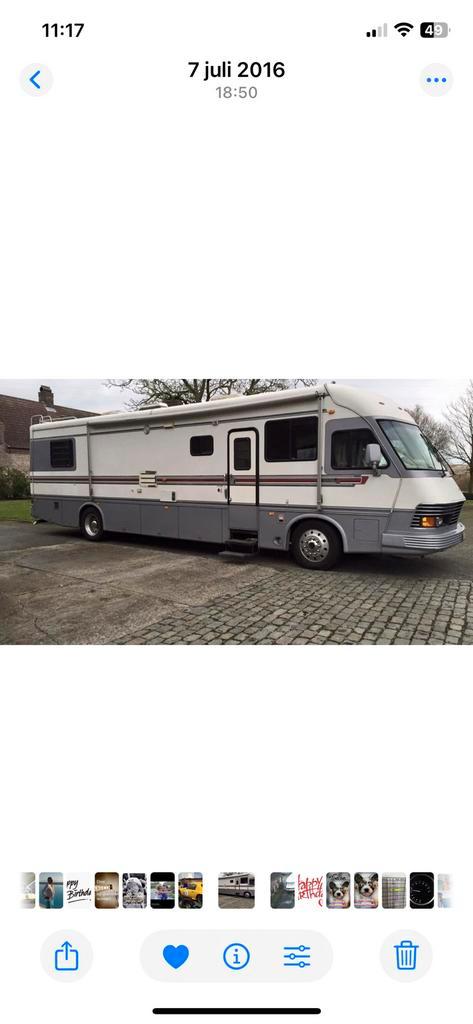 Amerikaanse moterhome, Caravans en Kamperen, Mobilhomes, Particulier, tot en met 6, Integraal, Diesel, Automaat, Ophalen