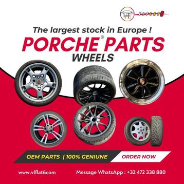 Porsche-wielen — alle stijlen, alle generaties beschikbaar voor biedingen