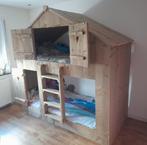 Double lit cabane 90x200, Ophalen, Gebruikt, Hoogslaper of Stapelbed