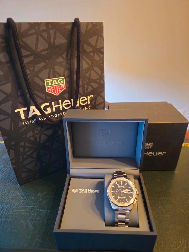 Tag Heuer Aquaracer Automatic Chrono, Handtassen en Accessoires, Horloges | Heren, TAG Heuer, Ophalen