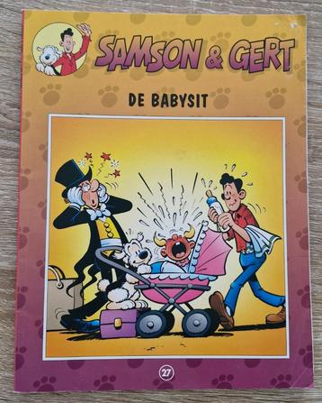 Stripalbum Samson & Gert 27 de babysit in zeer goede staat beschikbaar voor biedingen