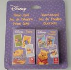 Nieuw memospel en kwartet spel - Winnie the Pooh - Disney, Ophalen of Verzenden, Nieuw