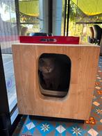 Kattenbak kast: bank, Ophalen, Gebruikt