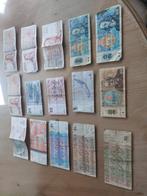 Oude bankbiljetten en postzegels., Postzegels en Munten, Bankbiljetten | Europa | Niet-Eurobiljetten, Ophalen