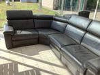 Lederen hoeksalon, Huis en Inrichting, Zetels | Zetels, Ophalen, Hoekbank, 300 cm of meer, Leer