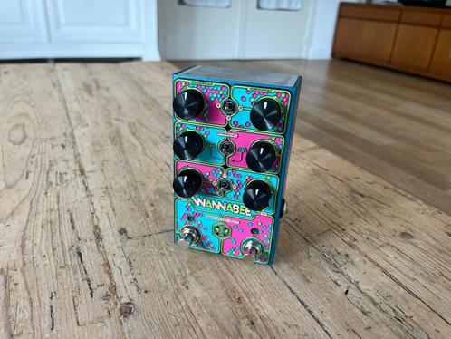 Beetronics Wannabee met dubbele schijf, Muziek en Instrumenten, Effecten, Zo goed als nieuw, Distortion, Overdrive of Fuzz, Ophalen