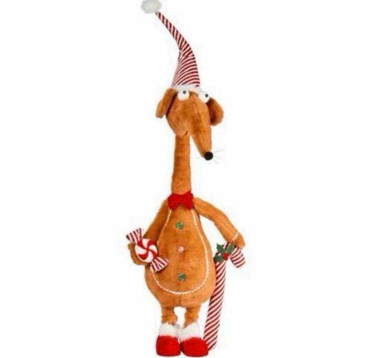 Three Kings Kerstmis Gingerbread Rat Alpha XL 1.4M kerst pop, Diversen, Kerst, Nieuw, Ophalen of Verzenden