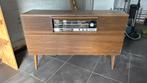 Kast met platenspeler, te restaureren, Audio, Tv en Foto, Radio's, Ophalen, Niet werkend