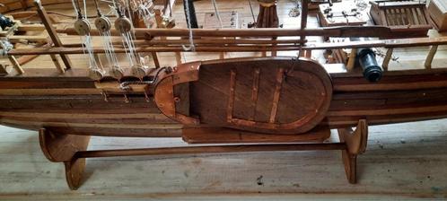 Prachtig modelboot formaat XXL Nederlandse kanonneerboot, Hobby en Vrije tijd, Modelbouw | Boten en Schepen, Nieuw, Ophalen