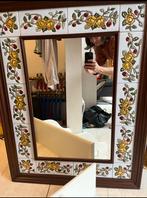 Prachtige spiegel met tegeltjes, Ophalen, Zo goed als nieuw