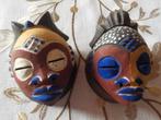 Afrikaanse maskers, Antiek en Kunst, Kunst | Beelden en Houtsnijwerken, Ophalen