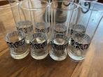 8 verres anciens long drink liqueur Safari, Ophalen, Zo goed als nieuw, Overige typen